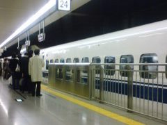 品川駅新幹線ホーム