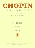 ショパン: エチュード/パデレフスキ編 II 