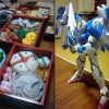 元旦の制作物、おせちとガンダム