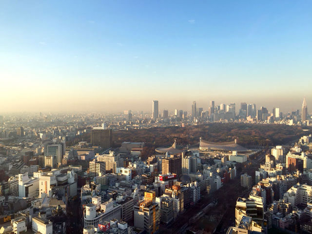渋谷ヒカリエからの風景