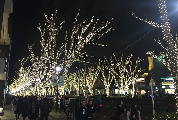 カワイ表参道 夜景