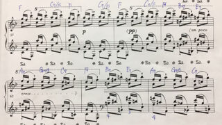 ショパン 練習曲 Op.25-3 楽譜