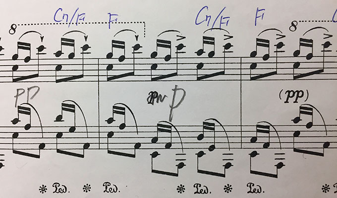 ショパン「練習曲 作品25-3」楽譜