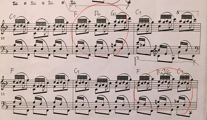 ショパン「エチュード Op.25-3」楽譜