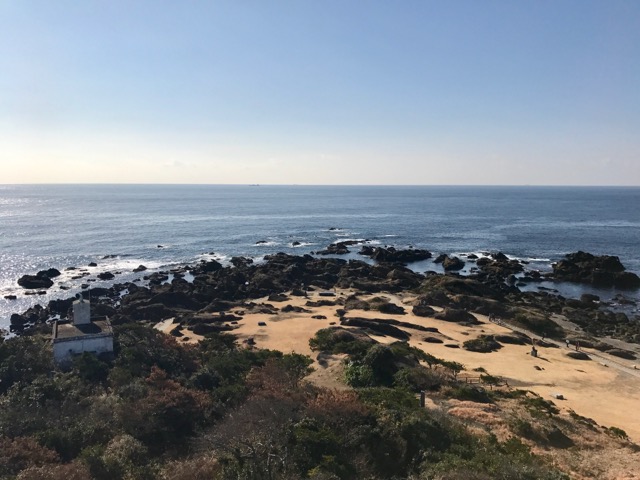 白浜・野島崎灯台からの眺め