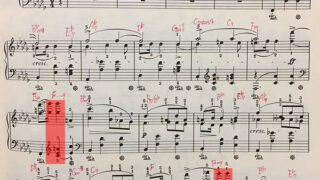 ショパン「マズルカ op.24-4」楽譜