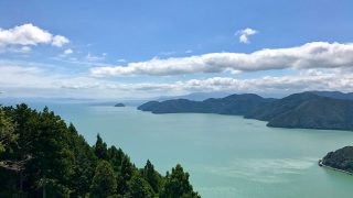 賤ヶ岳から見た琵琶湖