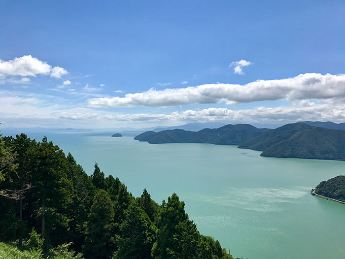 賤ヶ岳から見た琵琶湖