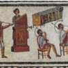 古代ローマの水オルガン演奏図