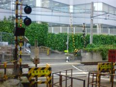 山手線の踏切