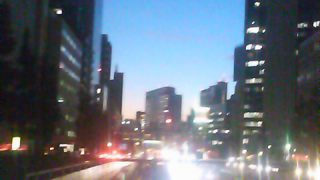 渋谷の夕景